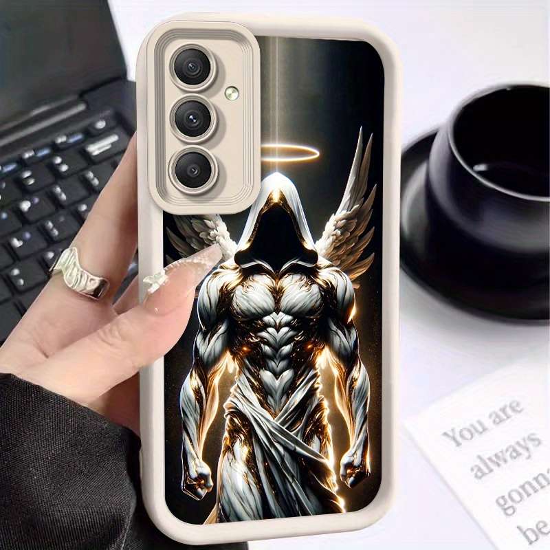 1pc Black For Samsung Galaxy M01s Phone Cases
