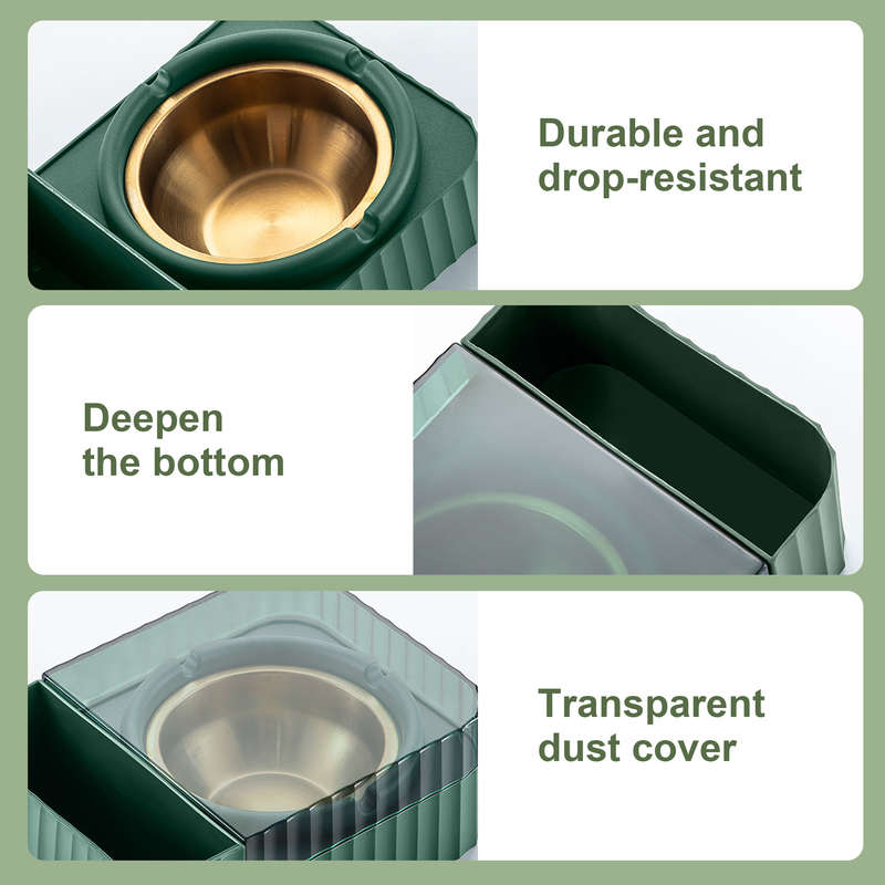 1pc Ashtray Stainless Steel Ashtray Slot Can be hung or placed on the table 3 storage slots