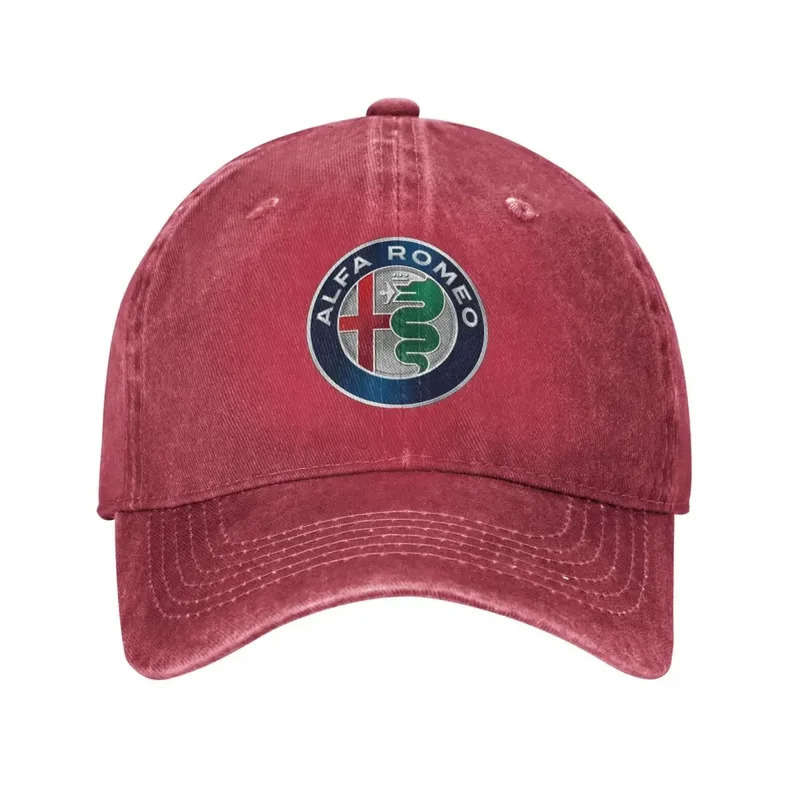 1pc Adjustable Vintage for Logo Baseball Cap Italian Flag Inspired Breathable Sun-Protective Ha