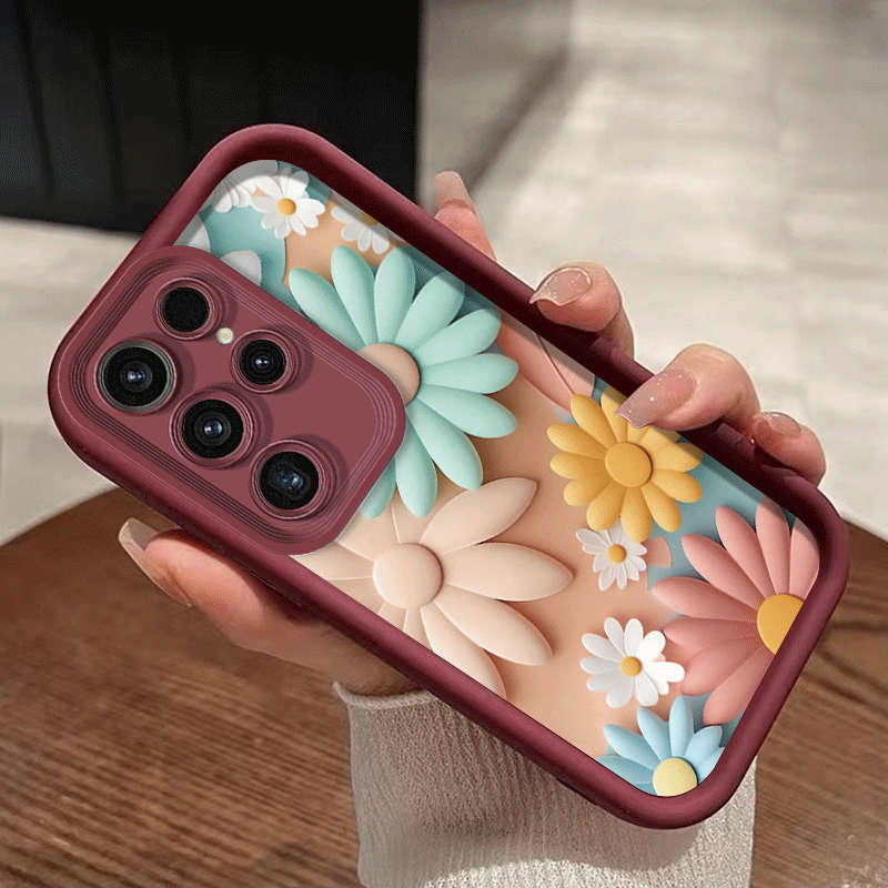 1pc crimson For Samsung Samsung Galaxy S23 Ultra Phone Cases
