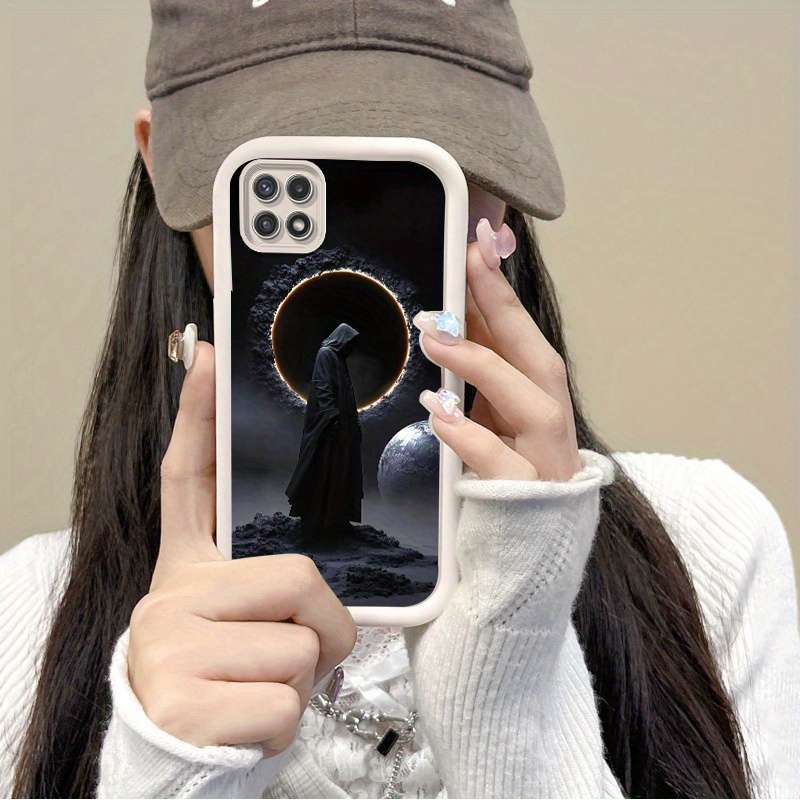1pc White For Samsung Galaxy A05s Phone Cases