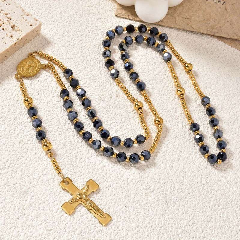1 Piece Golden Jesus Theme Pendant