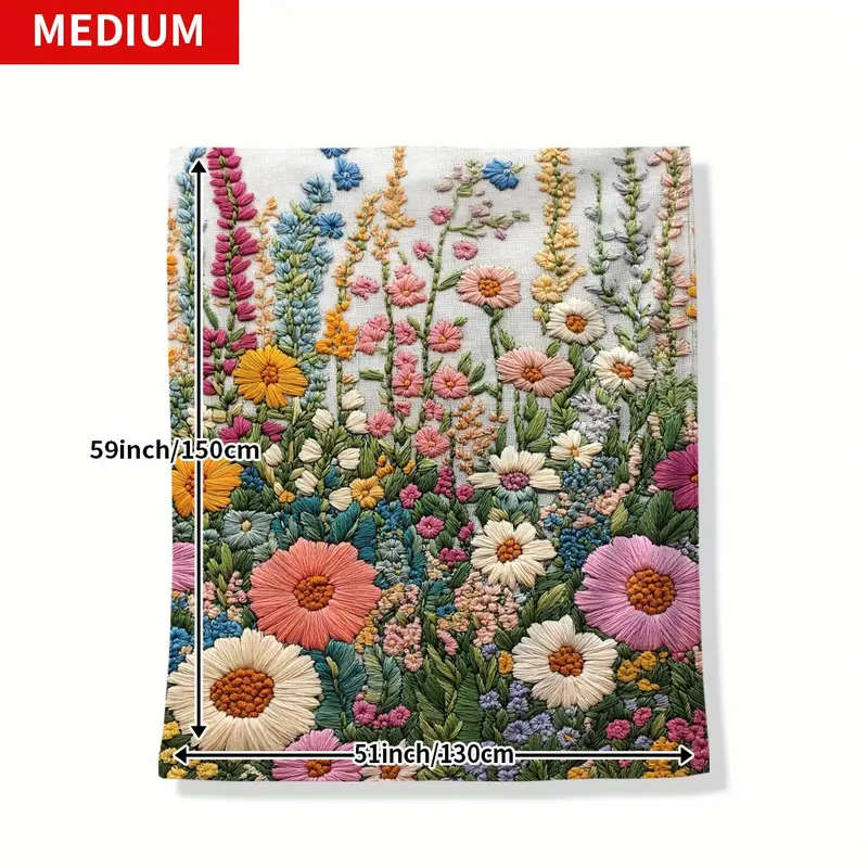 1 Luxe Vintage Floral Blanket 130*150CM