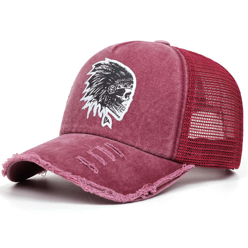 1pc Unisex Breathable Polyester Baseball Cap with Buckle Closure All-Season Outdoor Sports Sun