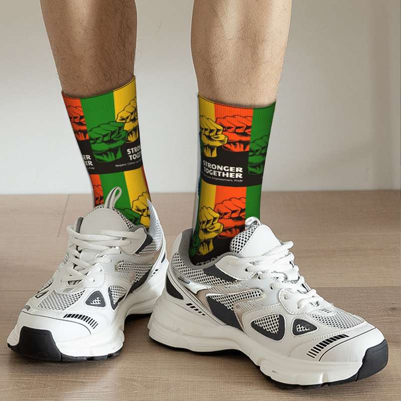 1 Pair Multicolor One Size Socks
