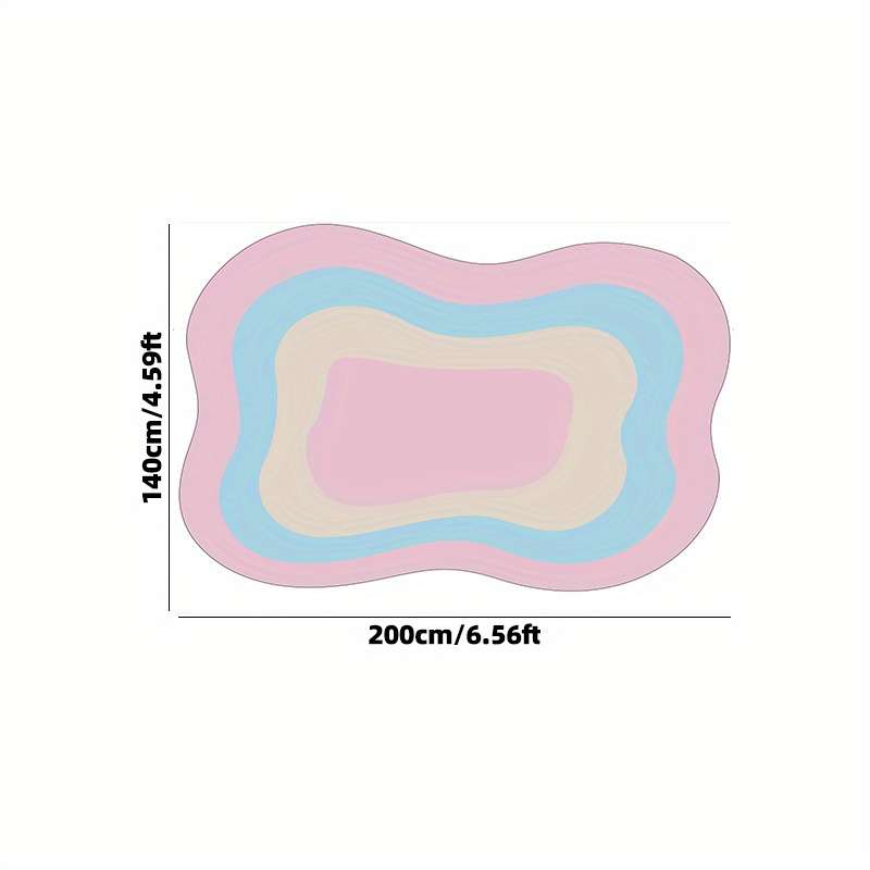 1Pc EV697 140x200cm 4.5x6.5ft Floor Mat