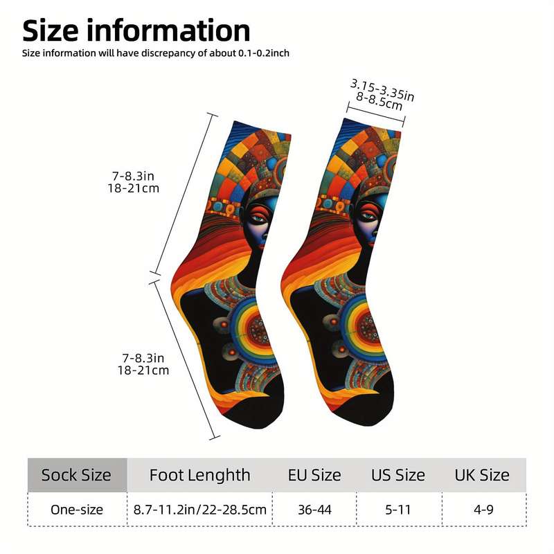 1 Pair Multicolor One Size Socks