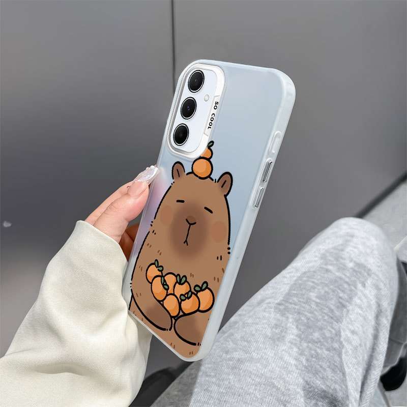 1pc White For Samsung Galaxy A50 Phone Cases