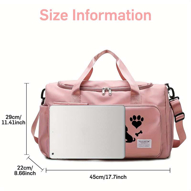 1pc Gray Pet Bag