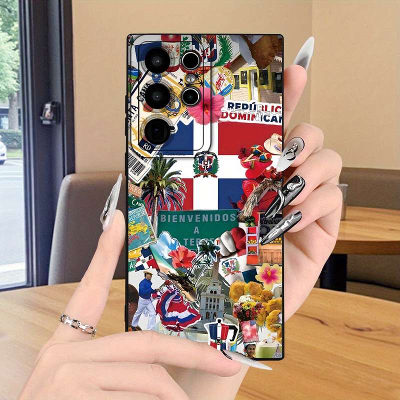 1pc Black For Samsung Galaxy A52 Phone Cases