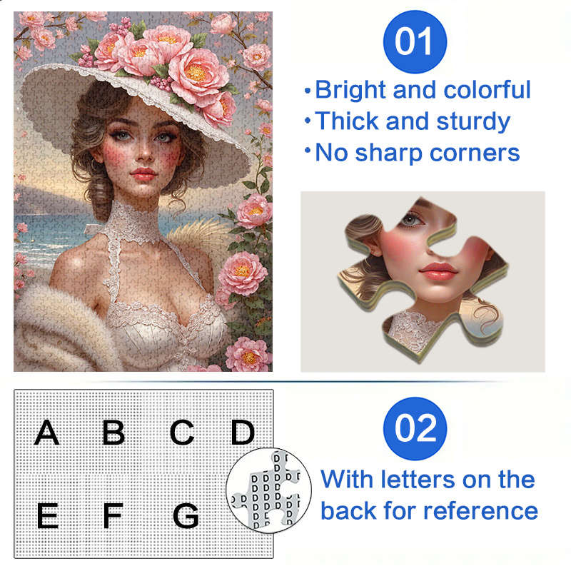 1000 Piece Paper Jigsaw Puzzle For Adults