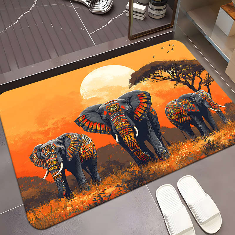 1Pc 50x80cm 19x31inch Floor Mat