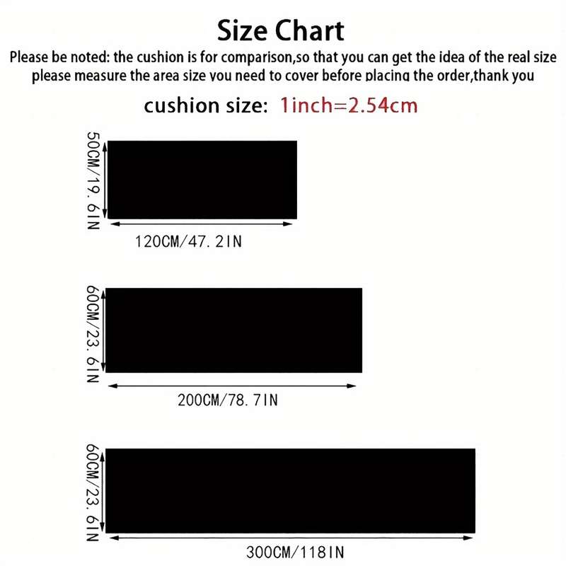 1Pc 60x200cm 23.6x78.7inch Floor Mat