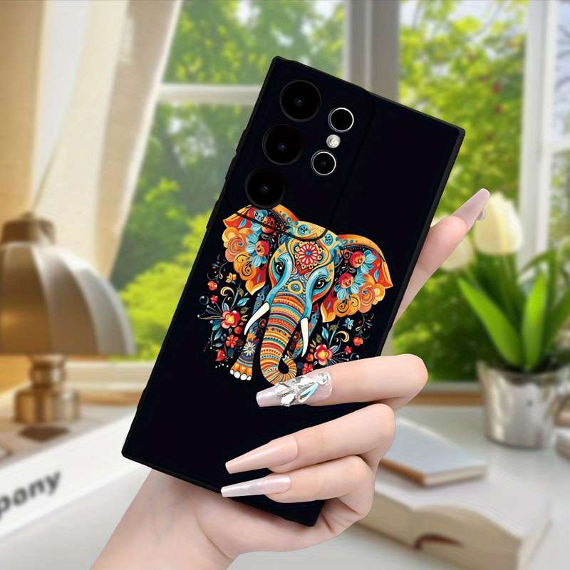 1pc Black For Samsung Galaxy A52 Phone Cases