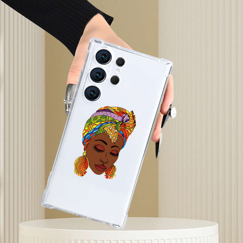 1pc Transparent For Samsung Samsung Galaxy S23 Phone Cases