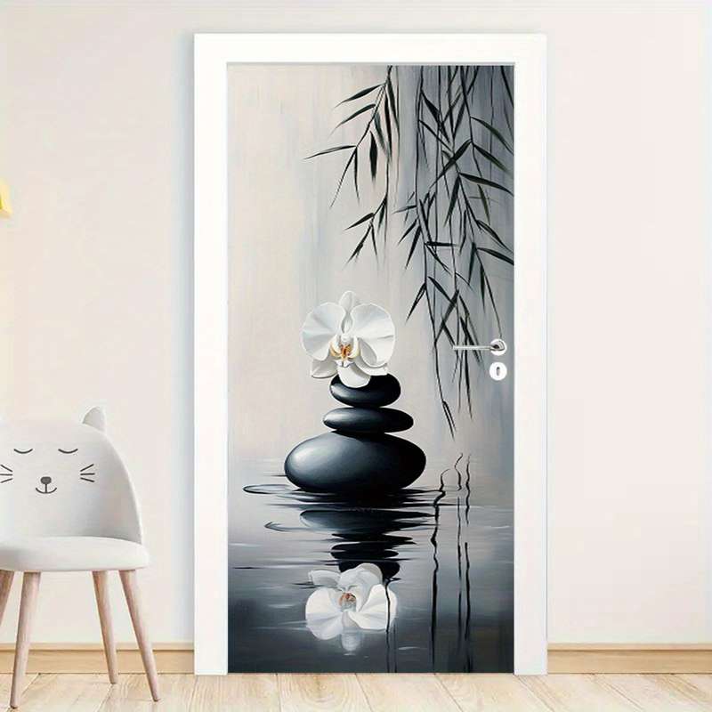 1Pc 95.0x209.8cm Door Window Sticker