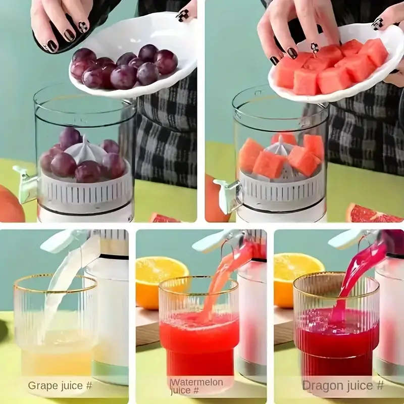 Compact USB Rechargeable Blender with LED Display - Ideal for Smoothies & Milkshakes, Portable Fresh