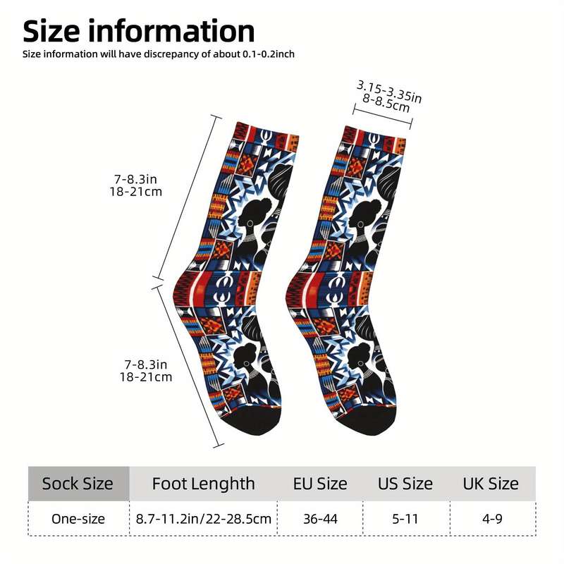 1 Pair Multicolor One Size Socks