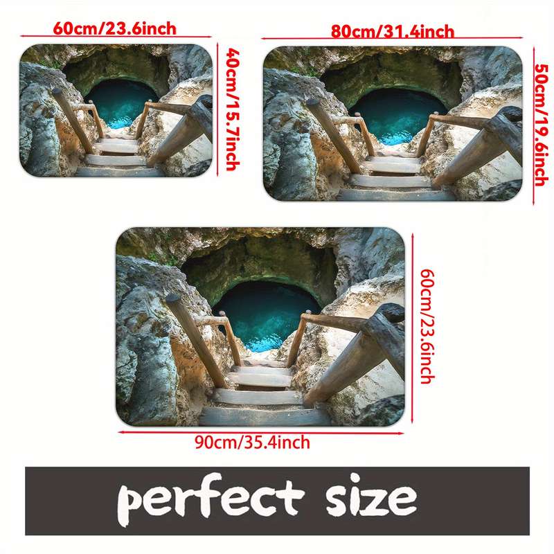 1Pc 19.68x31.49inch 50x80cm Floor Mat