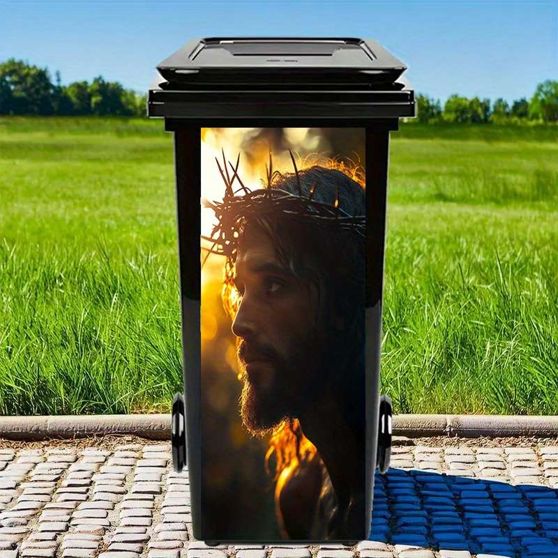 1pc 30.99x69.85cm Jesus Christian Themed Stickers