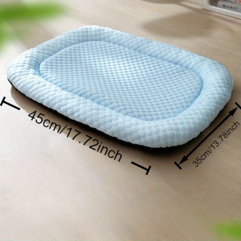 1piece Gray M 60X45Cm Cooling Pad