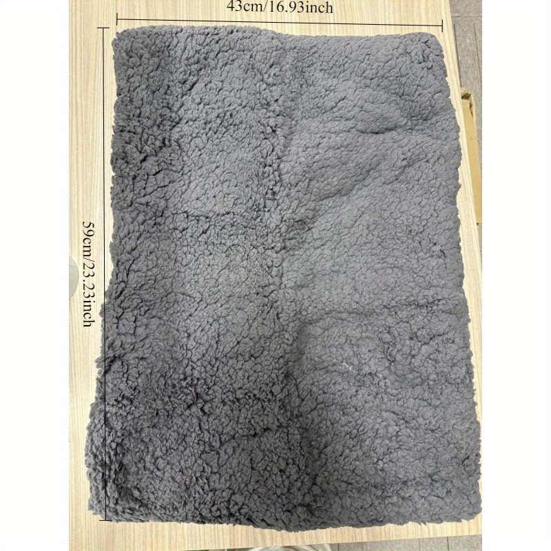 1PC Pet Mat 61x45Cm Size Dark Gray Add Light Gray