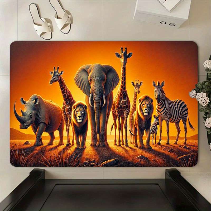 1Pc 20x32inch 50x80cm Floor Mat