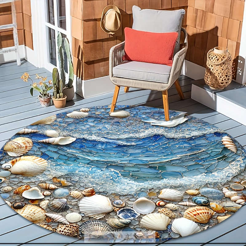1Pc 60x60cm 23.62x23.62inch Floor Mat