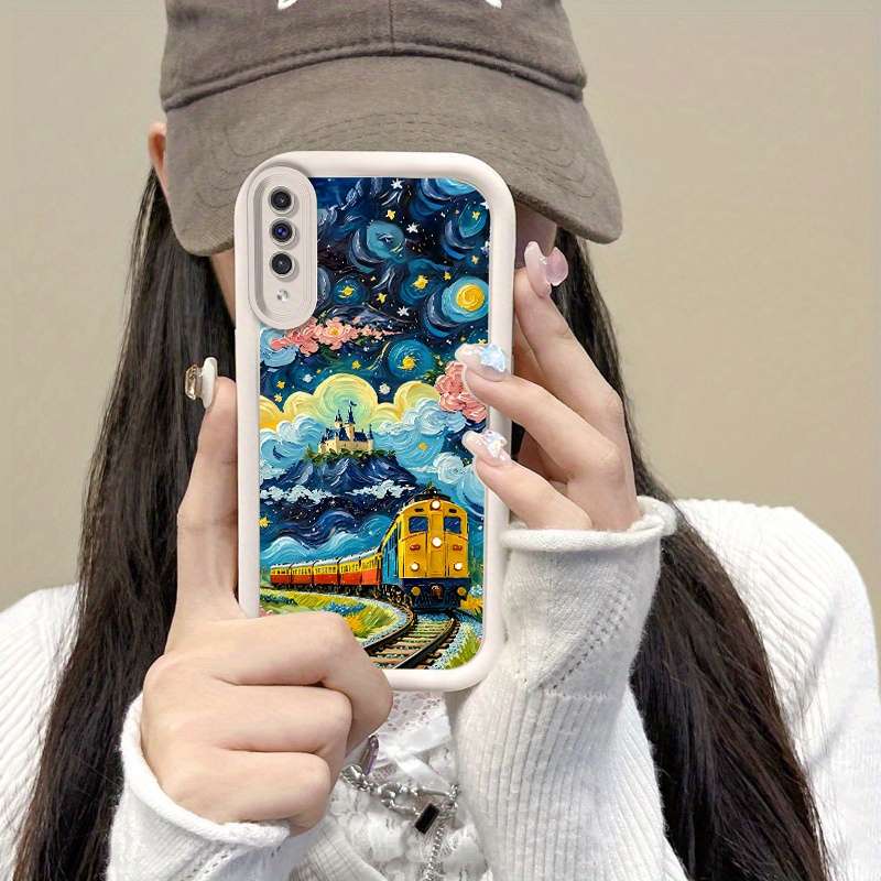 1pc Black For Samsung Galaxy A52 Phone Cases