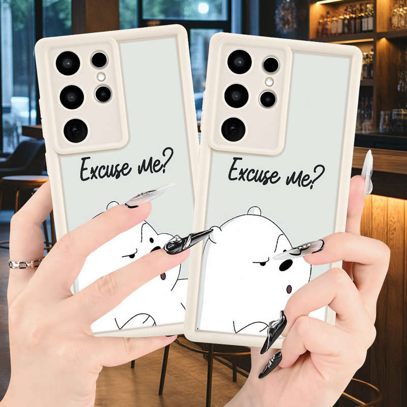 1pc White For Samsung Galaxy A52 5G Phone Cases
