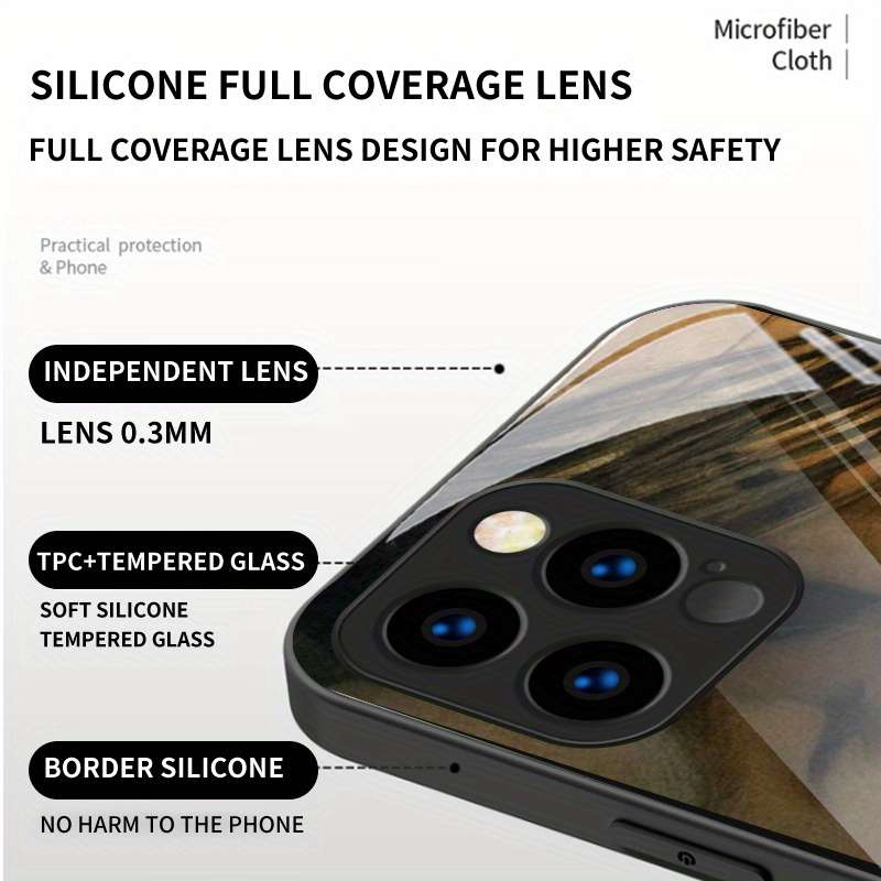 1pc Black For Samsung Galaxy Note 20 Phone Cases