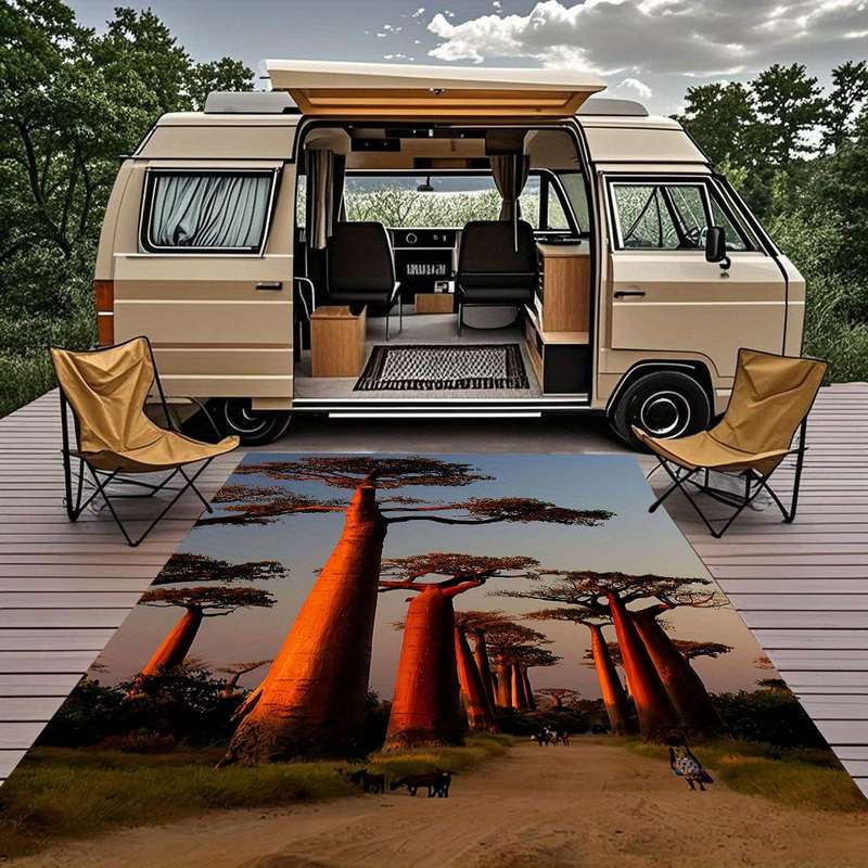 1Pc 120x160cm 47.24x62.99inch Floor Mat