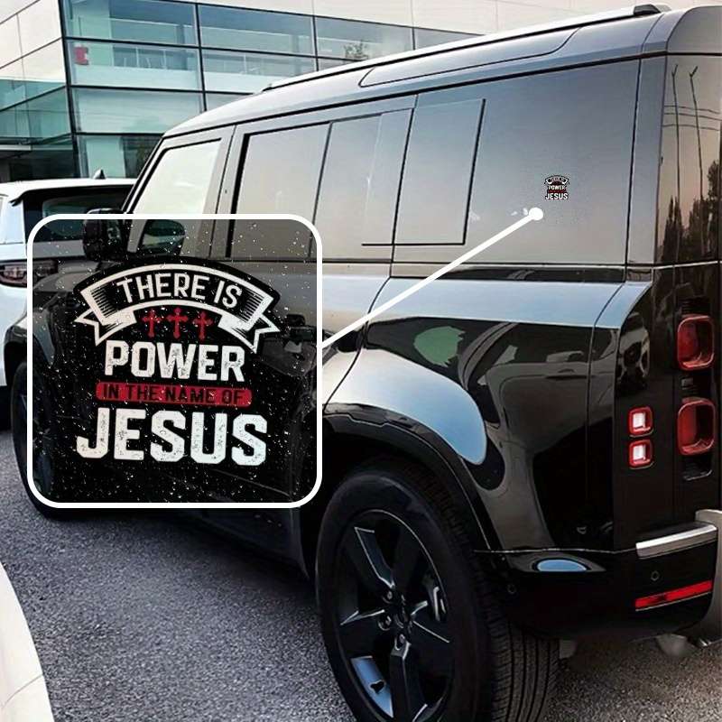 4pcs Jesus Christian Themed Stickers
