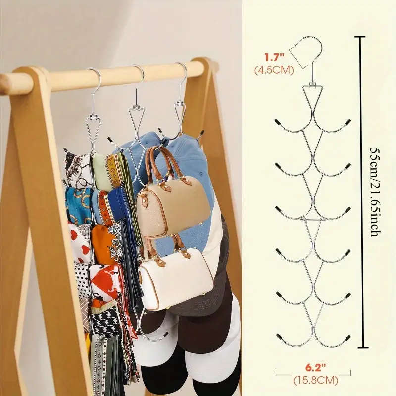 Metal Level 12 Scarf Hanger