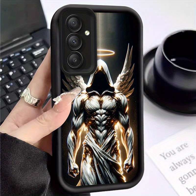 1pc Black For Samsung Galaxy M01s Phone Cases