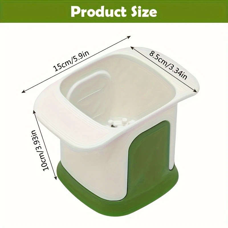 1Pc Capacity Manual Handheld Vegetable Chopper French Fries Maker Color Sent Randomly