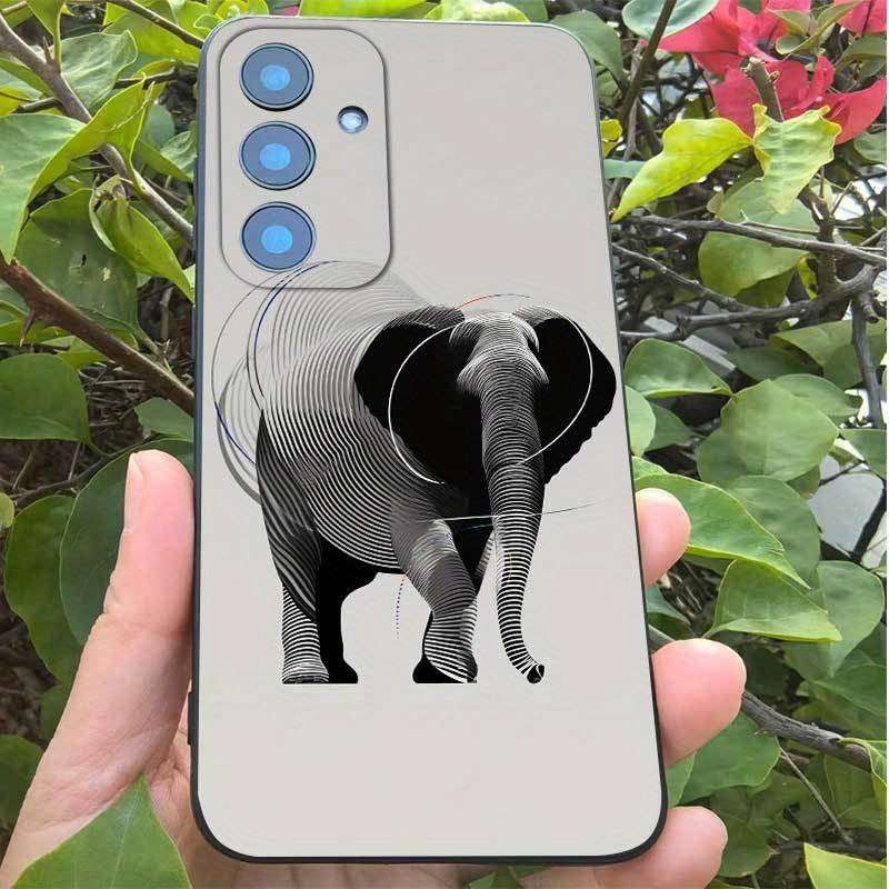 1pc Black For Samsung Galaxy A55 5G Phone Cases