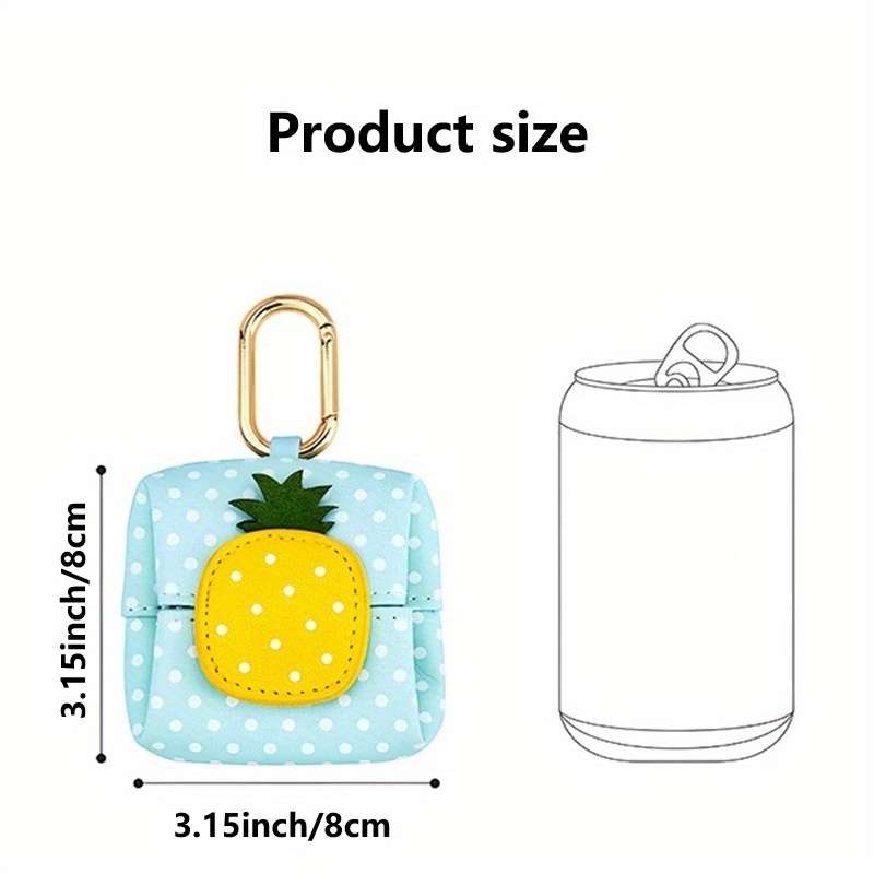 1pc Pack within Pack Storage Bag 1 Cute Girl's Mini Storage Bag with Hook Clip Mini Storage Bag