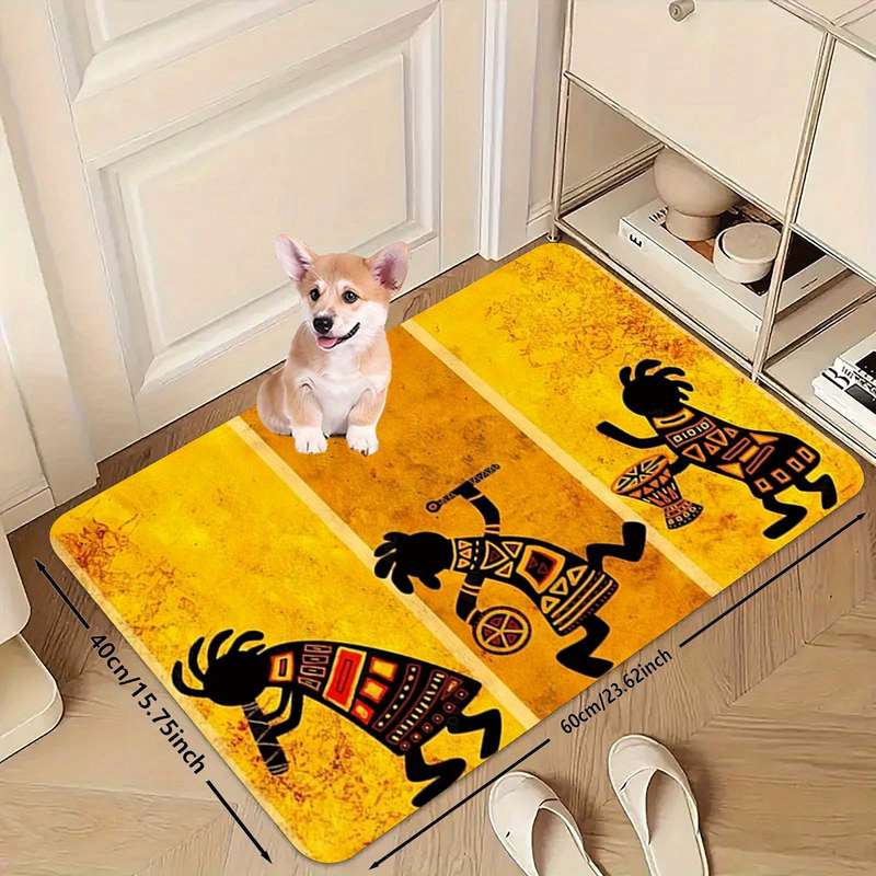 1Pc 15.75x23.62inch 40x60cm Floor Mat