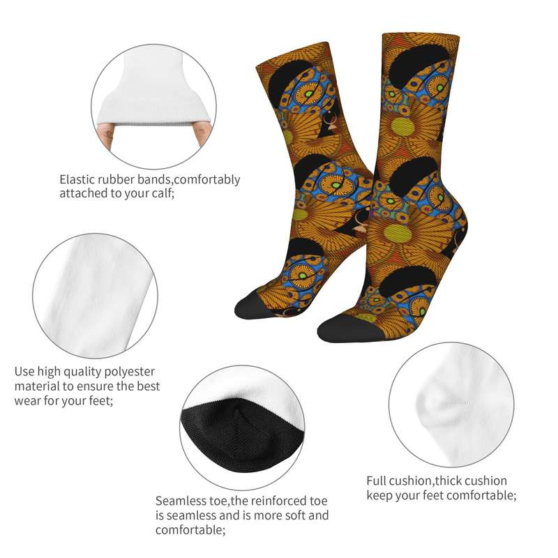 1 Pair Multicolor One Size Socks