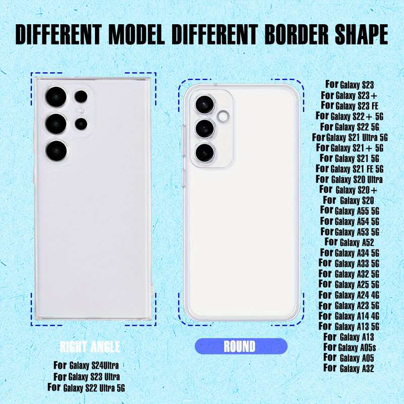 1Ps Transparent For Samsung Galaxy A05S 4G Phone Cases