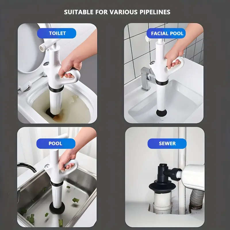 5 Size Nozzle Heavy Duty Drain Nozzle Kit