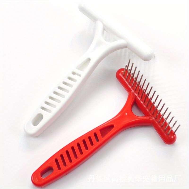 1pc White Pet Comb