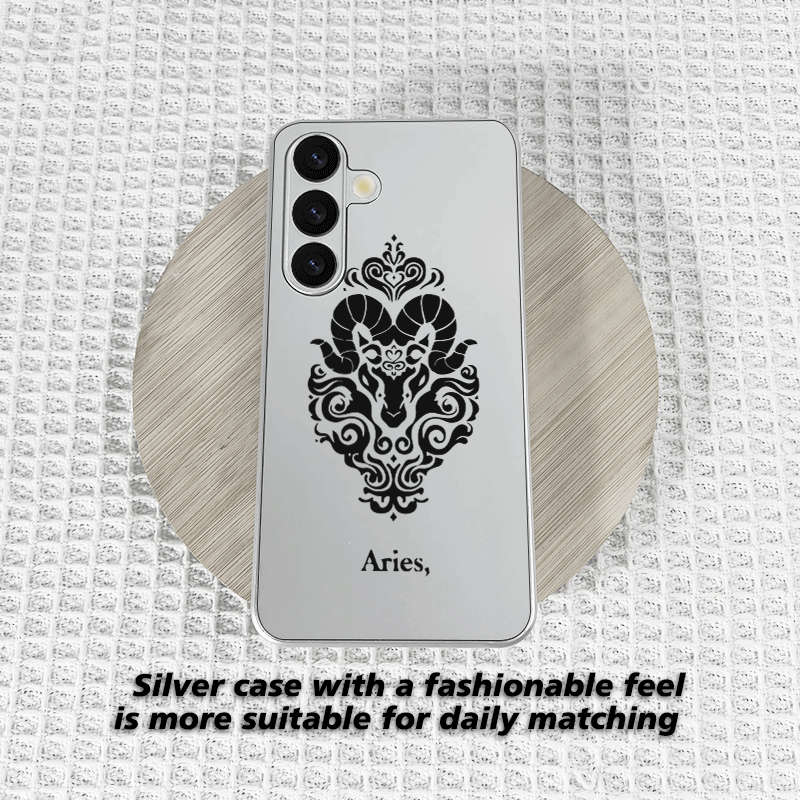1pc  silvery  For Samsung Galaxy S20 Phone Cases