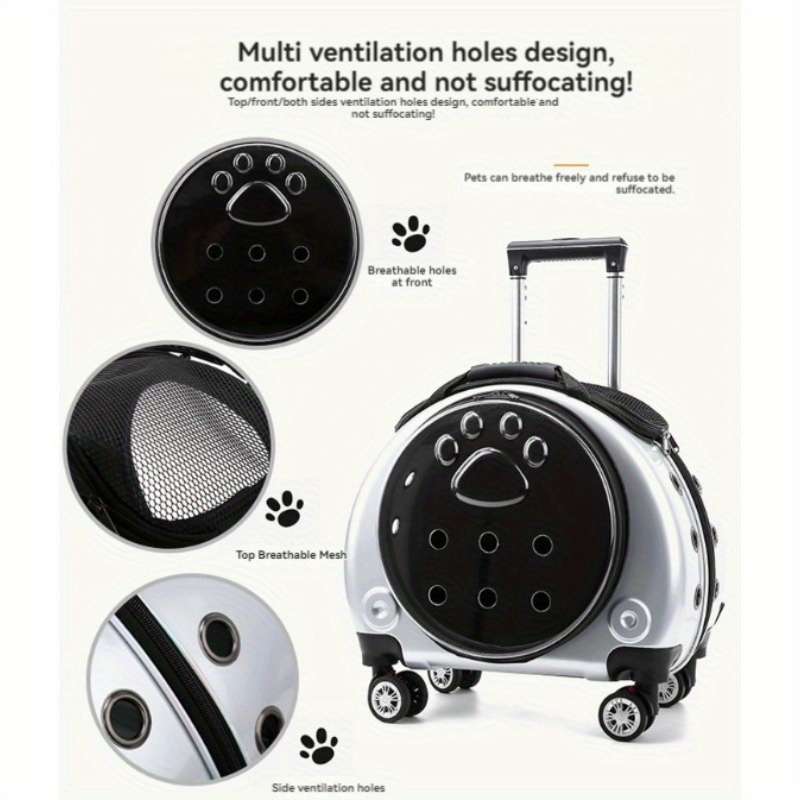 1pc Silvery Pet Bag