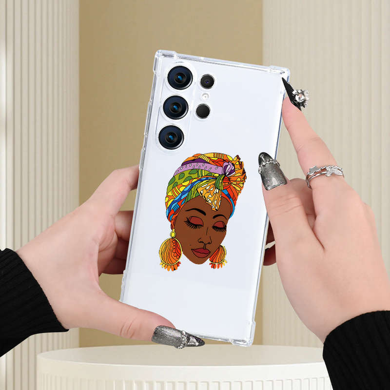 1pc Transparent For Samsung Samsung Galaxy S23 Phone Cases