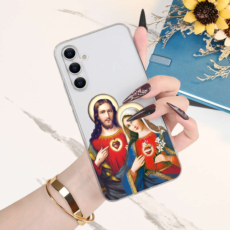 1Ps Transparent For Samsung Galaxy S21 Fe 5G Phone Cases