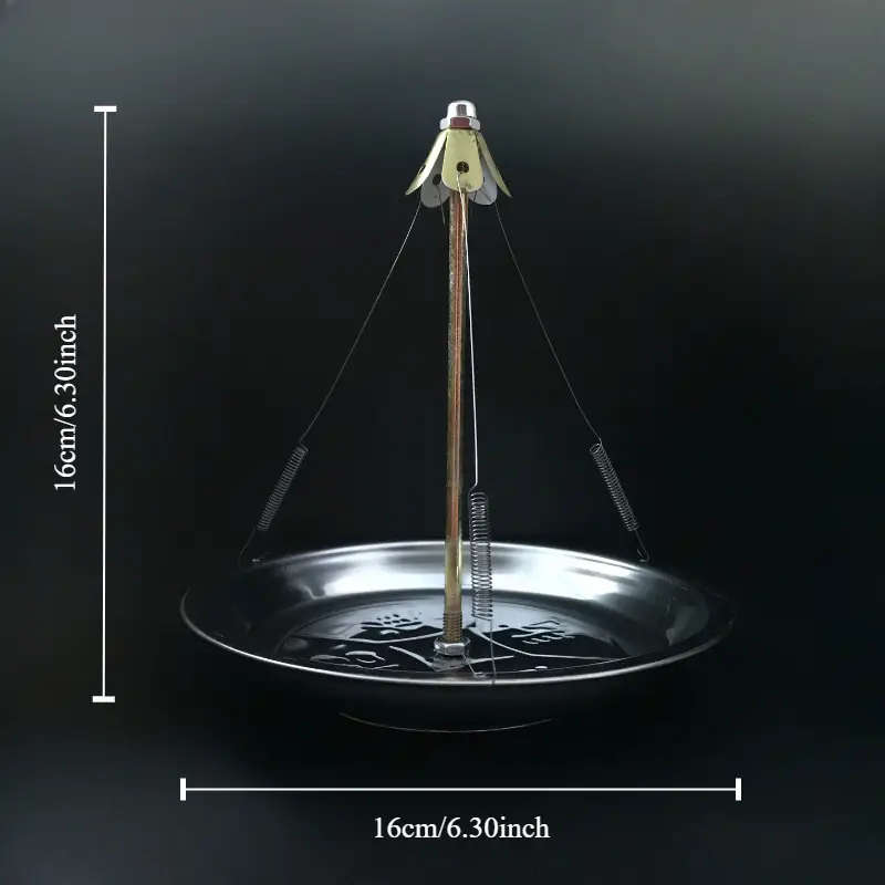 1pc Modern Metal Incense Burner 12-Hour Long Detachable Design for Easy Cleaning Perfect for Home De