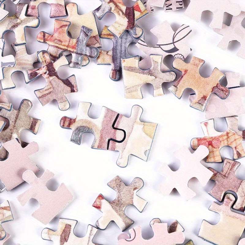 150pcs Mini Test Tube Puzzle for Adults Relax Brain Teaser with Scenic Landscape
