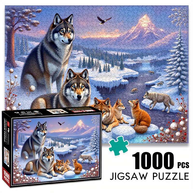 1000 Piece Paper Jigsaw Puzzle For Adults